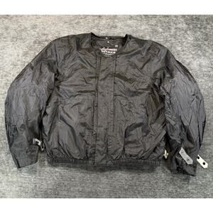 Tourmaster Transition Series 2 Motorcycle Jacket Size Large/44 Black Preowned